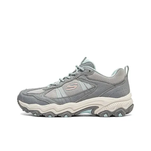 Skechers OUTDOOR Anti-Slip Wear-Resistant Low-Top Chunky Sneakers Women's Gray