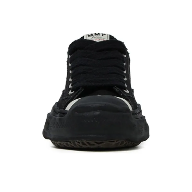 MIHARA YASUHIRO Hank Casual Shoes Unisex All Black-4