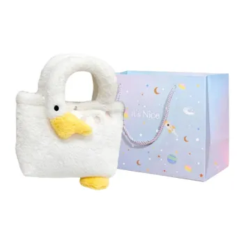 GOX Plush Portable Regular Women's White