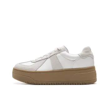 LiNing Cheese 2.0 German Training Low-Top Skateboard Shoes Women's Mist White