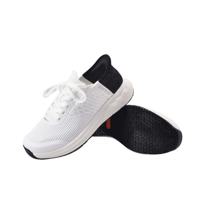 ZVZN Casual Shoes Unisex Low Top Black White/All Black/Dazzling Color-2
