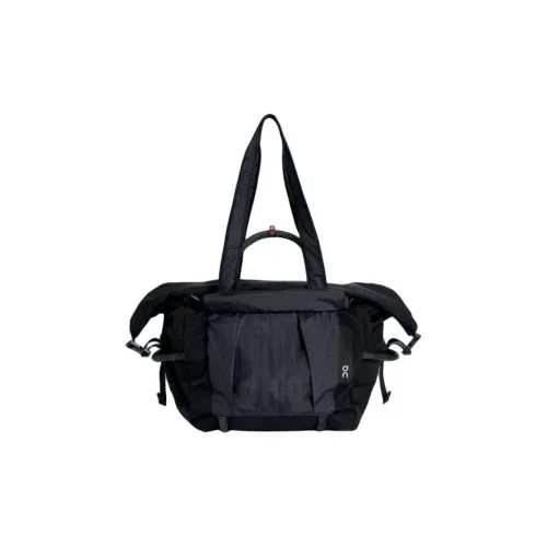 On Recycled Material One Shoulder Handbags Regular Unisex Black