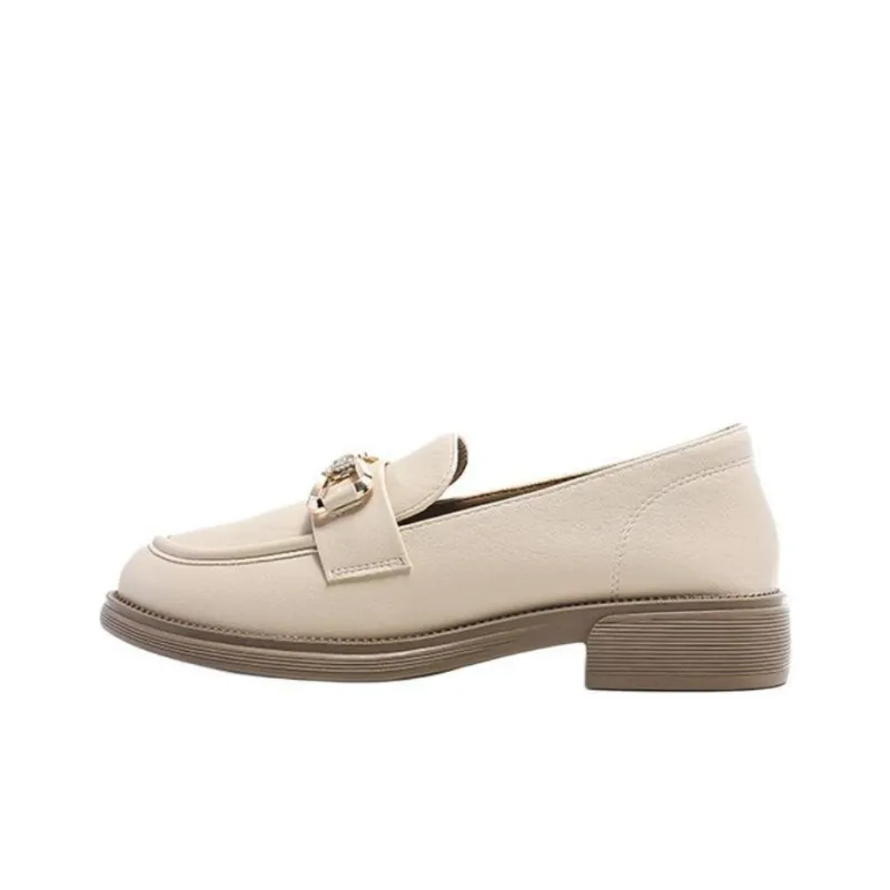 DUSTO Loafers Women's Black/Beige-3