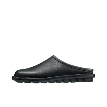 Trippen Wrap-toe Slippers Men's Black