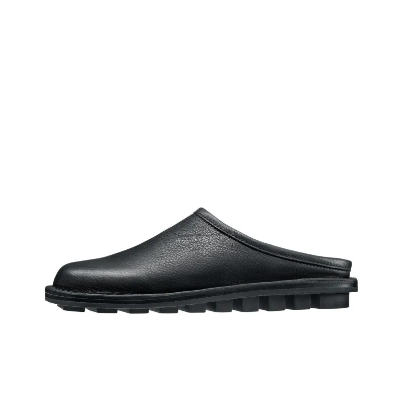 Trippen Wrap-toe Slippers Men's Black-0