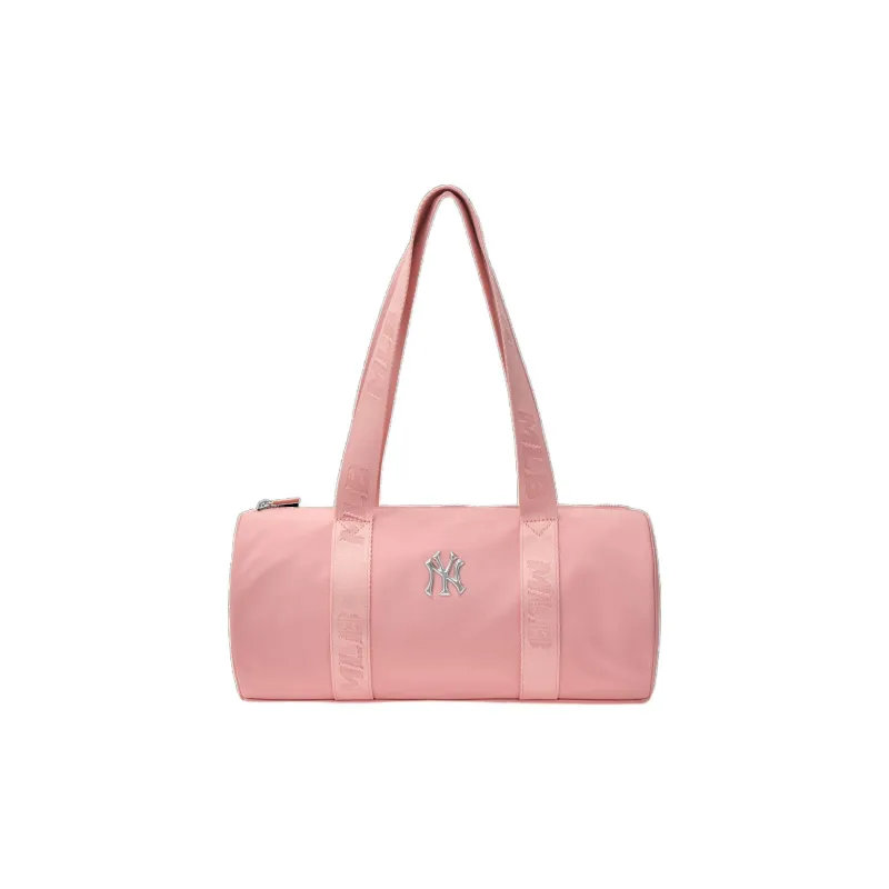 MLB Nylon Portable One Shoulder Travel Bag Regular Women's Pink-0