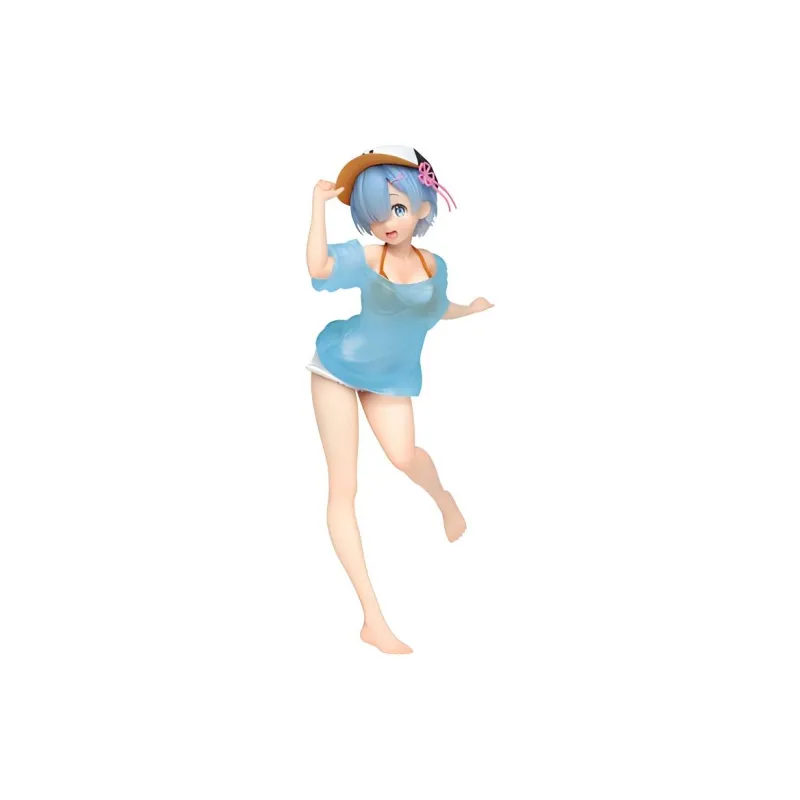 TAITO Rem Zero, Life In Another World T Shirt Swimwear, Figure Bonus Gifts 23cm-0
