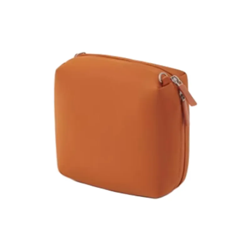 MUJI Polyurethane Bonded Synthetic Leather Storage Bag Small Size Unisex Multicolor-15
