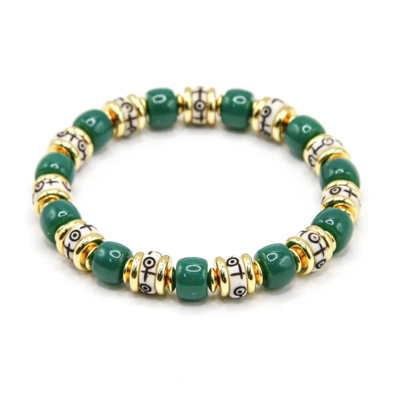 DRAGON LI Colored Glaze Bracelets Unisex-1