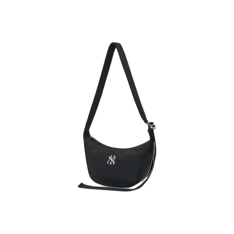 MLB Nylon Shoulder Bag Crossbody Bag Unisex Black-2