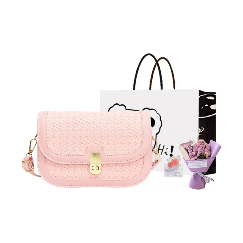 NX DOUGHNUT PU Crossbody Bag, Shoulder Bag Women's Black/Brown/Light Pink/White & Brown-36