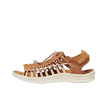 KEEN Beach Sandals Women's Brown Yellow
