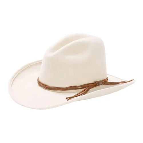 STETSON 가죽 기타 모자 남녀공용