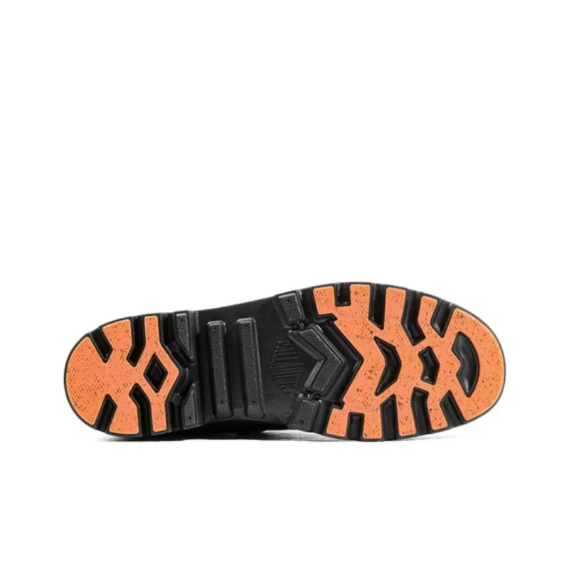 Palladium Waterproof Low Top Outdoor Shoes Men's Spy Black-5