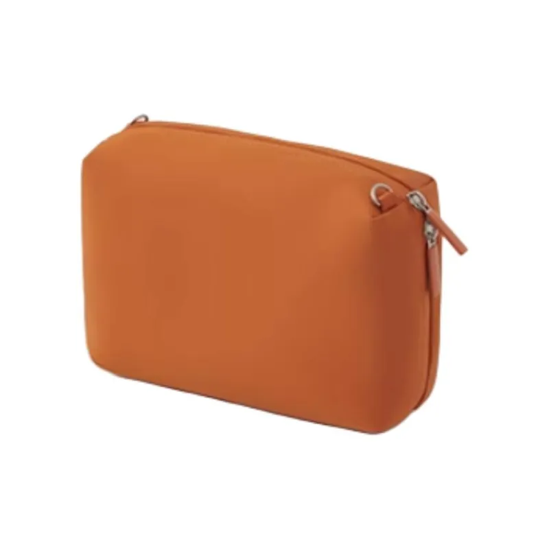 MUJI Polyurethane Bonded Synthetic Leather Storage Bag Small Size Unisex Multicolor-18
