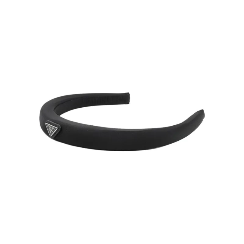 PRADA Nylon Headbands Women's Black-1