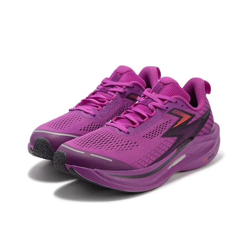 361° Cushioning Anti-Slip Wear-Resistant Breathability Low-Top Running Shoes Unisex Pale Purple-2