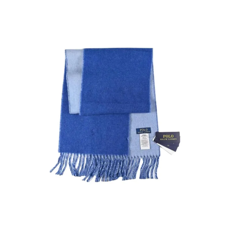 Polo Ralph Lauren Synthetic Fiber Knit Scarves Unisex Blue-1