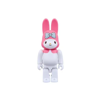 BE@RBRICK Rabbrick My Melody White/Pink