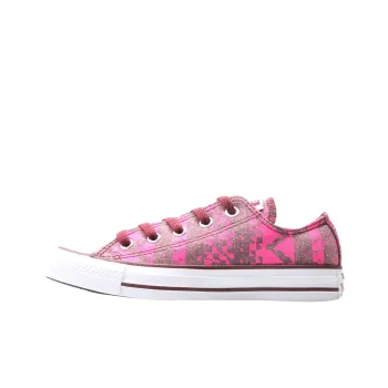 Converse Chuck Taylor All Star Anti Slip Wear Resistant Low Top Canvas Shoes Women's Pink
