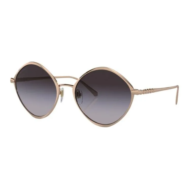 BVLGARI Round frame Engraved logo Sunglasses-0