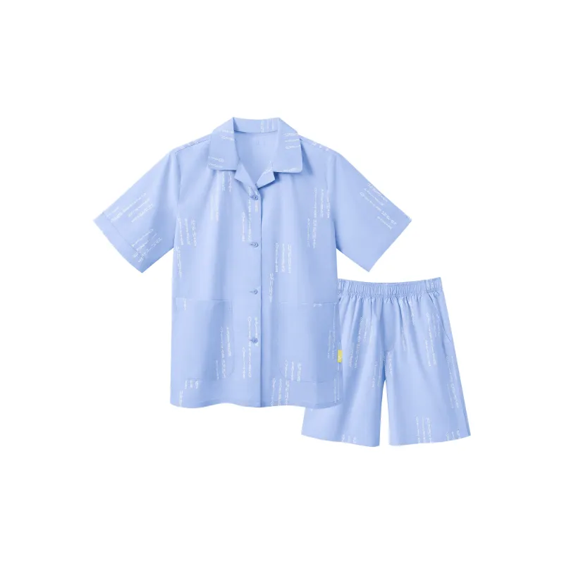 Crabsecret Pajama Set Spring And Summer Men's-2