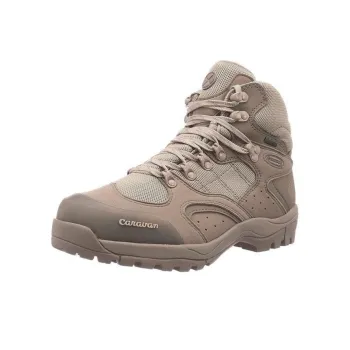 Caravan Anti-Slip Wear-Resistant Mid-Top Hiking Shoes Men's Sandy Umber