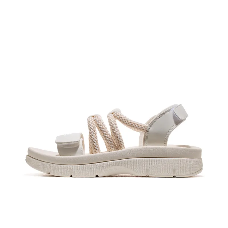 CAMEL Beach Sandals Women's Milk White/Land Red/Black/Lilac Gray/Shy Blue/Velvet Pink-11