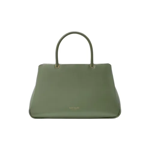 Kate Spade Smooth Leather Shoulder Bag Crossbody Bag Handbag Women's Large Cedar Green