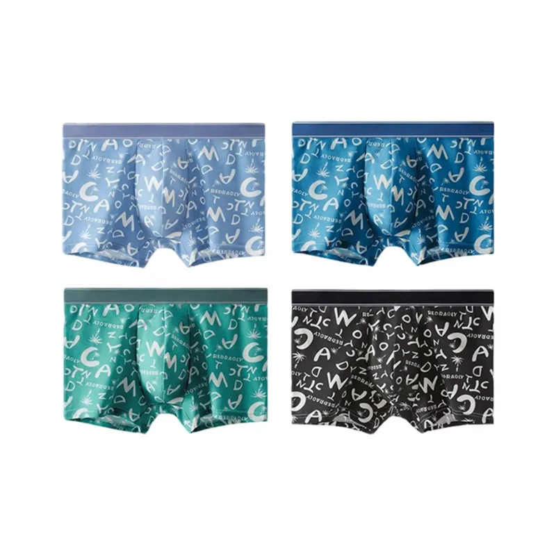 Disney 100% Cotton Boxer Briefs Men's 4 Pack Independent Packaging-11