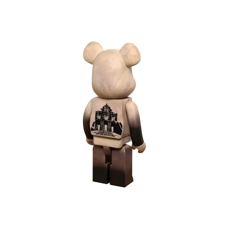 Bearbrick X Ruins Of Saint Paul's Brown-2