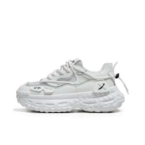Abango Chunky Sneakers Men Low-Top