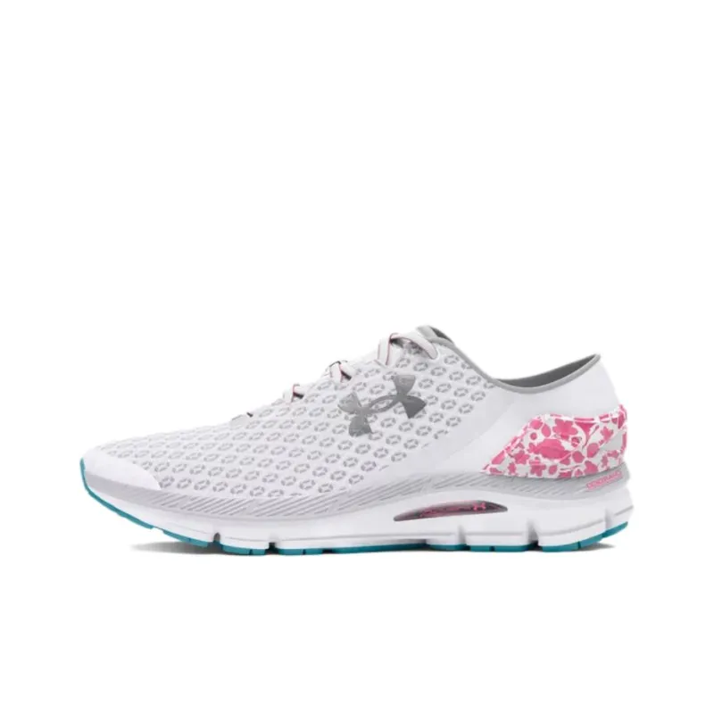 Under Armour Speedform Gemini Slip-Resistant Breathable Lightweight Low-Top Running Shoes Unisex White-0
