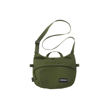 Gramicci Polyester Shoulder Bag, Crossbody Bag Regular Unisex Army Green/Camouflage