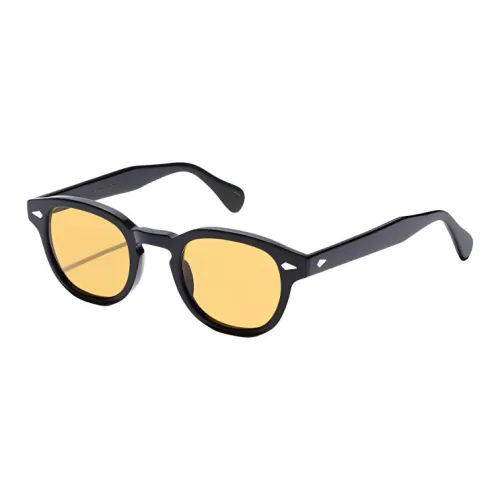 MOSCOT Oval Sunglasses Men's Black