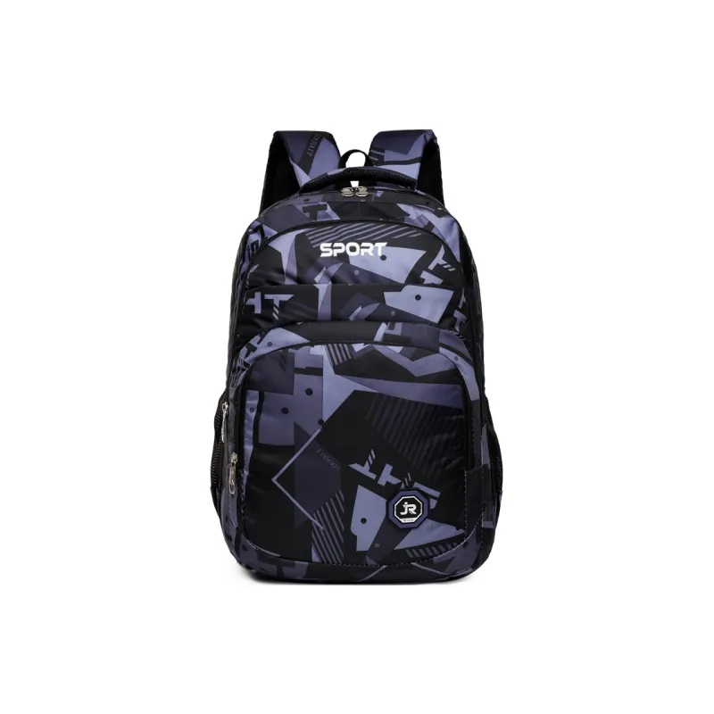 OURFUN Oxford Backpack Unisex Black/Red/Yellow/Green/Blue-0