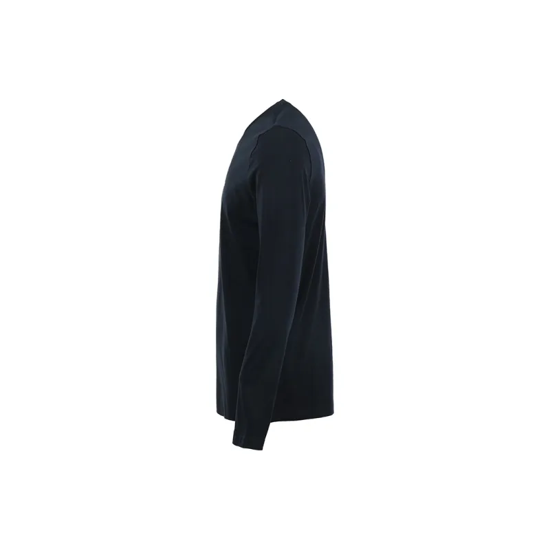 HUGO BOSS Contrast Logo Long Sleeved T Shirt-2