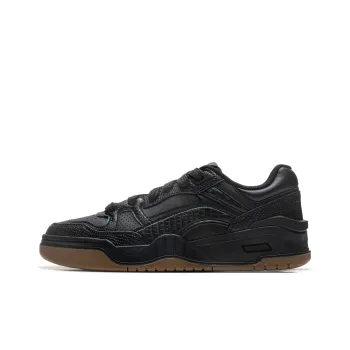 LiNing Moon White 2.0 Anti Slip And Wear Resistant Breathable Low Top Skateboard Shoes Men's Black