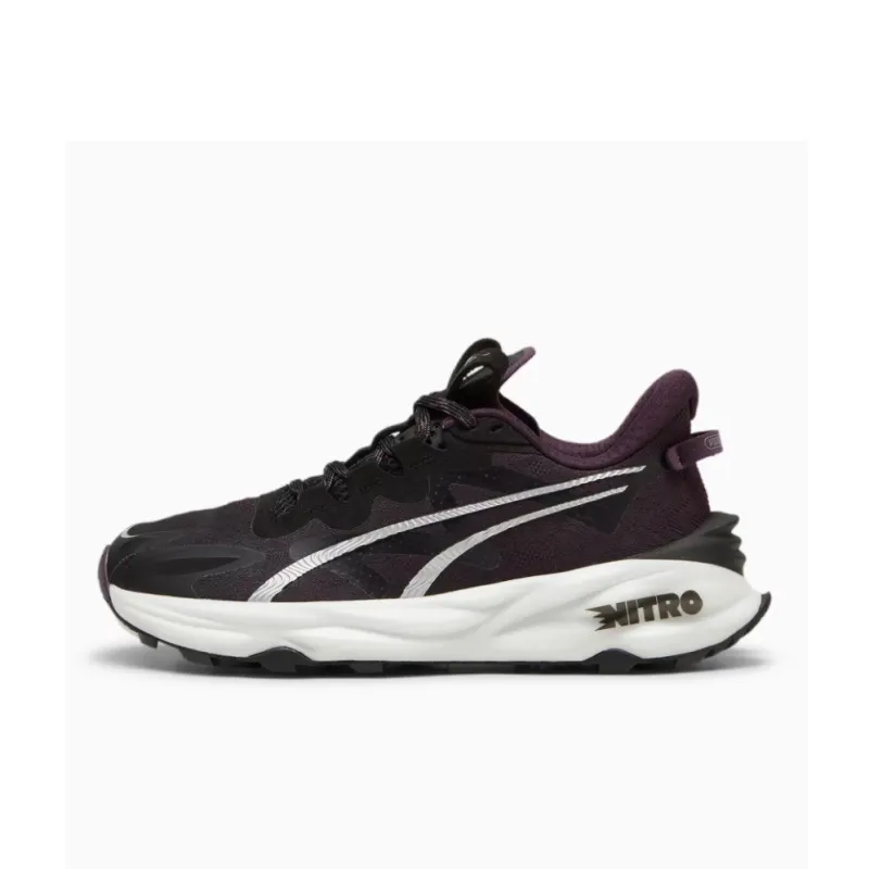 PUMA Fast Trac Nitro Abrasion Resistant Slip Resistant Low Top Casual Running Shoes Women's Black-0