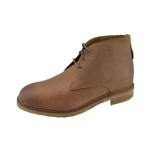 Clarks Ankle Boots Men Brown