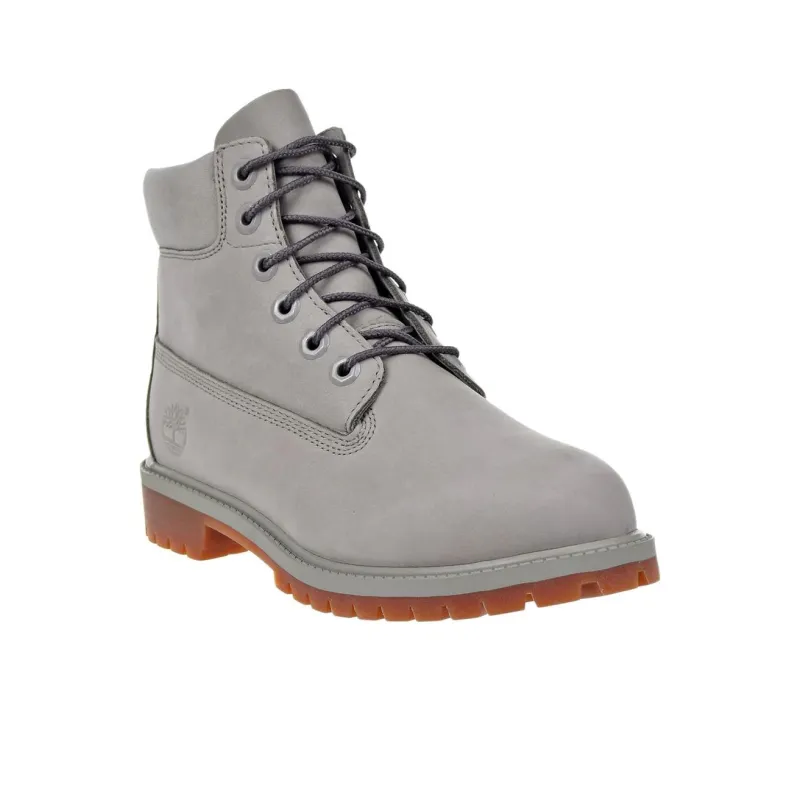 Timberland 6 Inch Premium Junior 'Grey' Women's-3