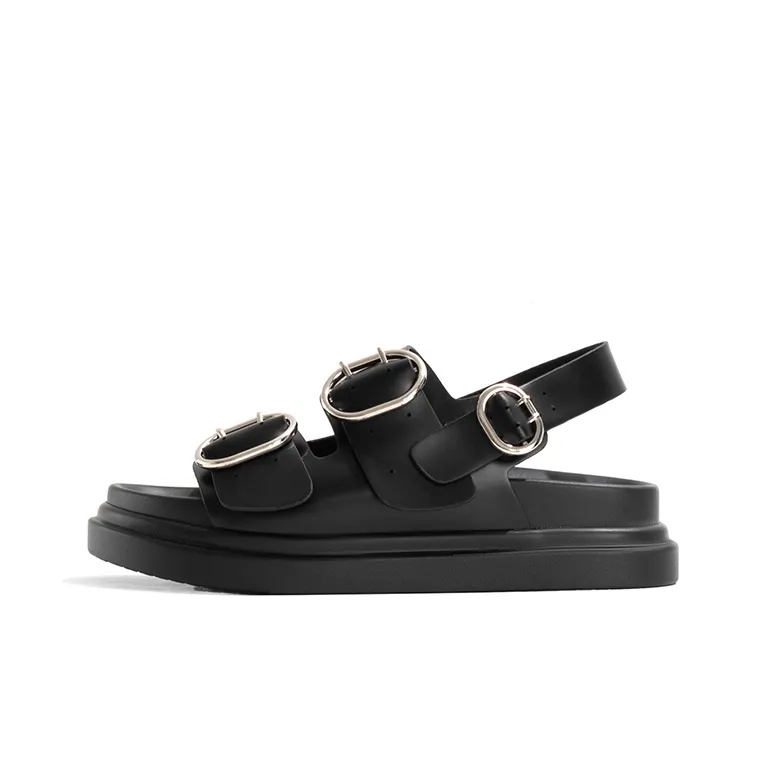Old Meow Platform Height Increasing Beach Sandals 4cm Women's-0