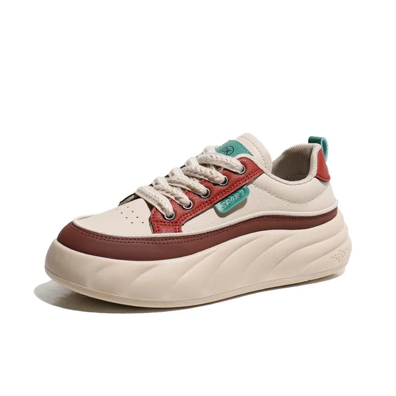 M.M Party Abrasion Resistant Low Top Casual Shoes Women's-0