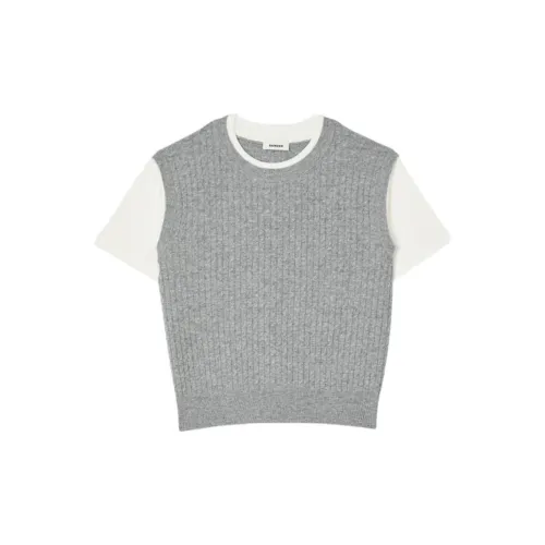 Sandro T-Shirts Women's Gray