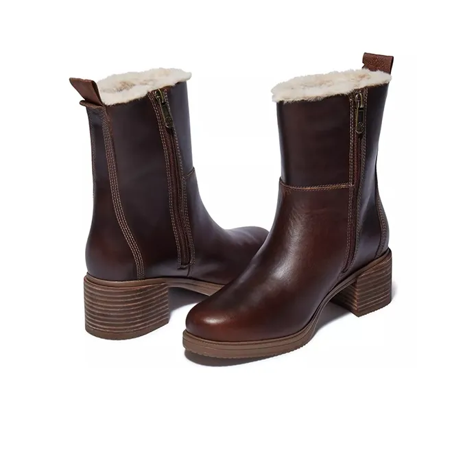 Timberland Dalston Vibe Ankle Boots Women's Burgundy-4