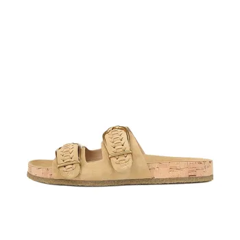 VERONICA BEARD Slide Slippers Women's Light Brown