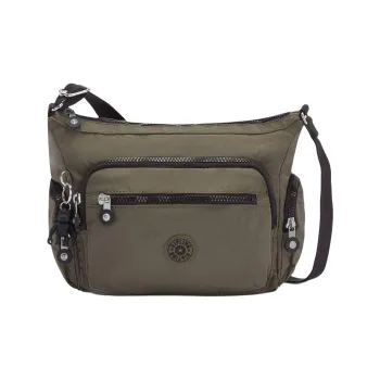 Kipling Nylon Crossbody Bag, Shoulder Bag Unisex Moss Green
