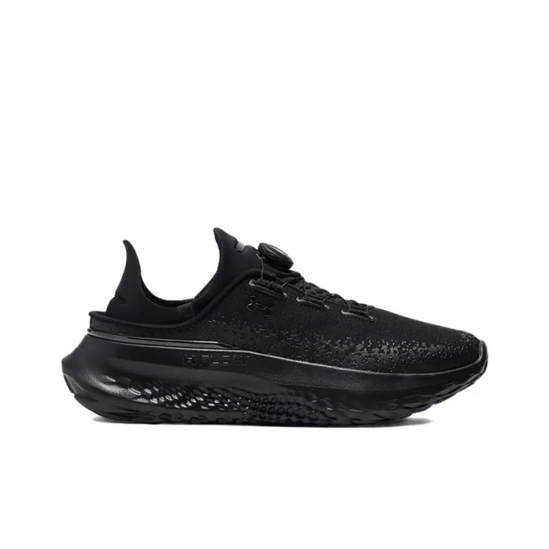 Under Armour SlipSpeed Durable Breathable Low Top Casual Running Shoes Unisex Black-1