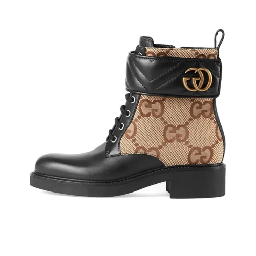 GUCCI Women's Ankle Boot 'Double G - Beige'