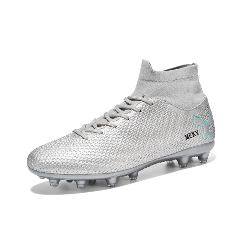 MEKY AG Rubber Short Studs TF Rubber Broken Studs Anti Slip Wear Resistant Soccer Shoes Unisex-16